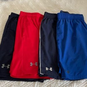4 Pair UA Shorts